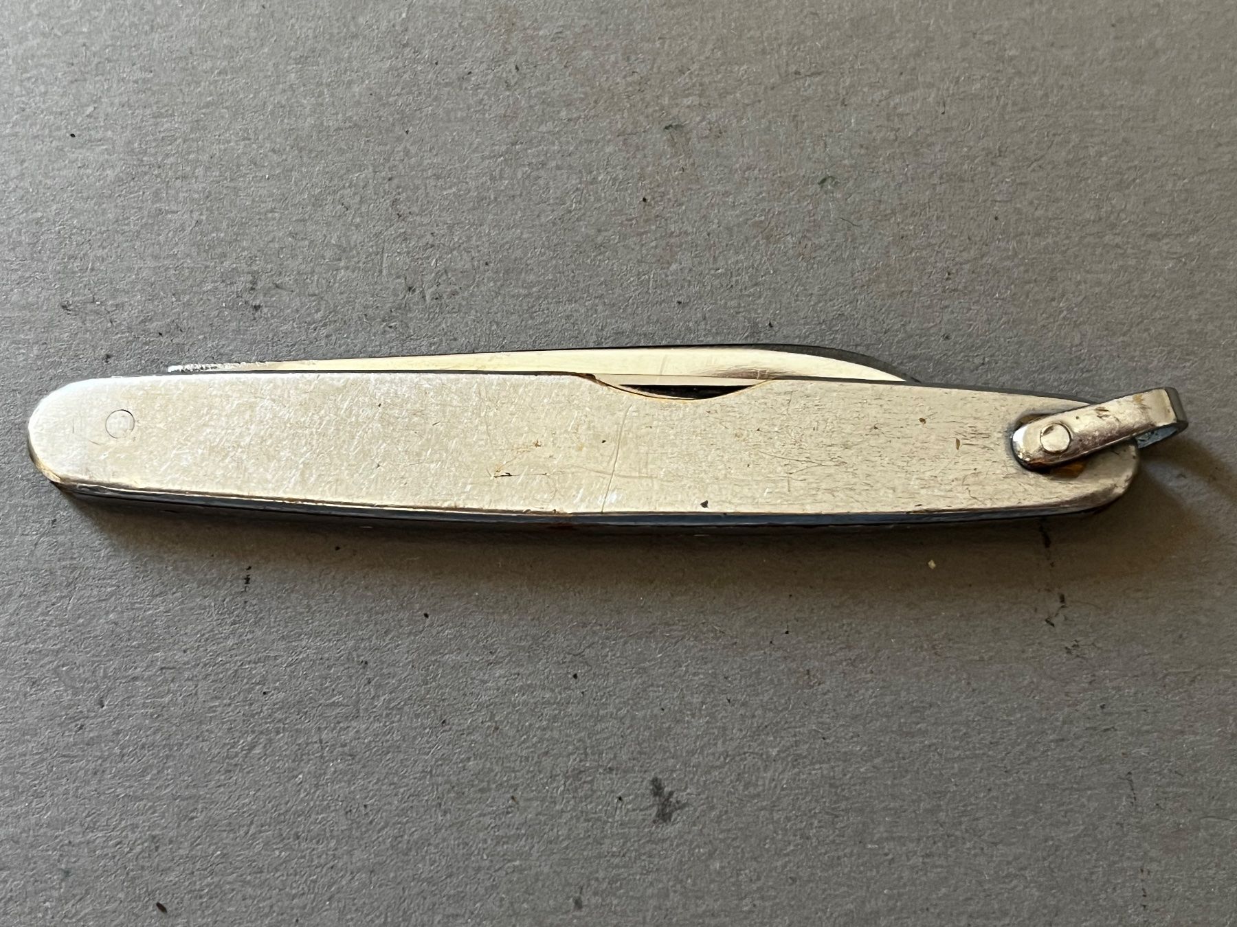 Taschenmesser: Altes Sackmesser "STAINLESSKNIFE"  72.5 mm - selten – Gebraucht aus Zürich von FV.vintage 9