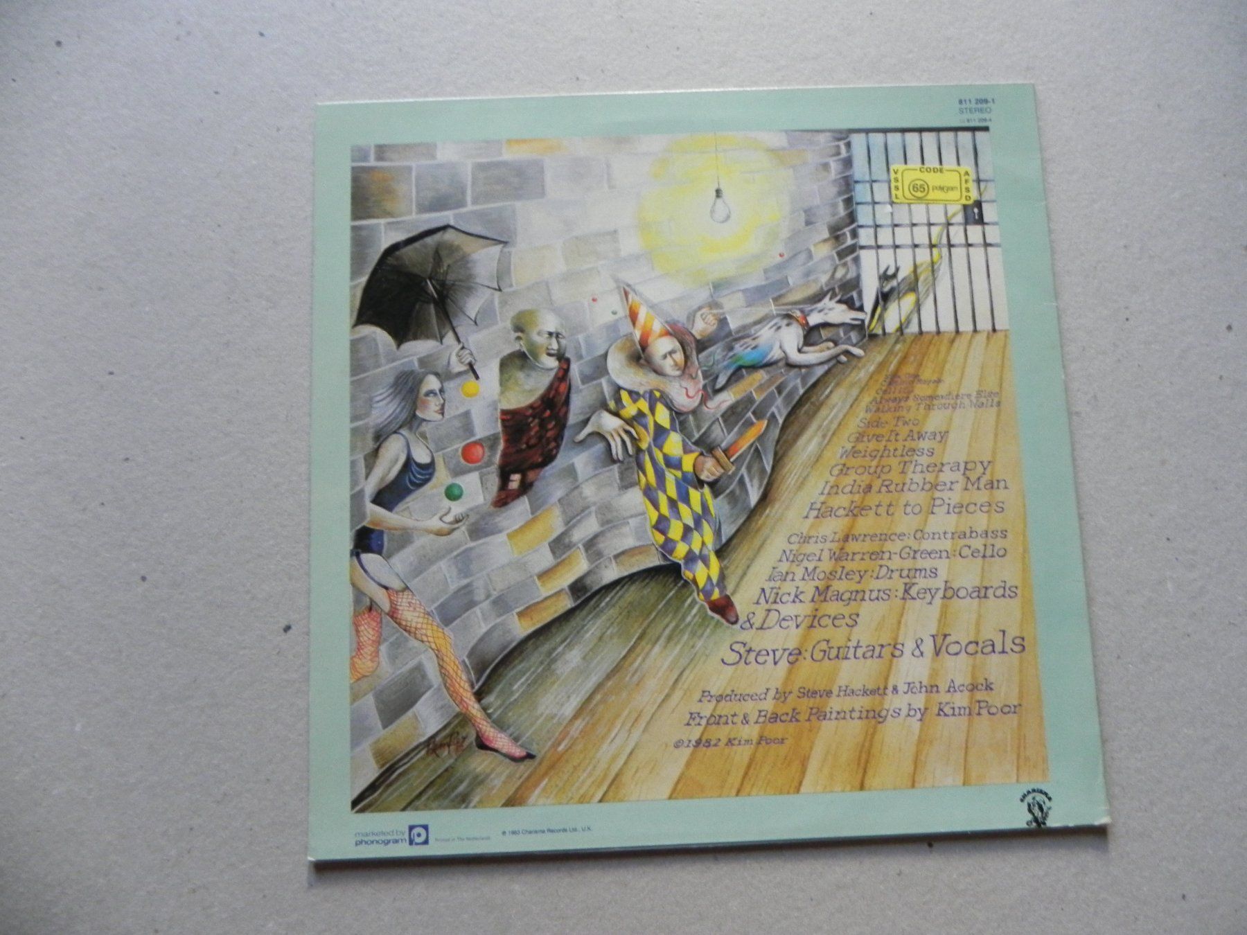 Dischi in vinile: LP brit. Rock Gitarrist Genesis / Steve Hackett 1982 Highly – Usato da Siebnen venduto da krimsie 1