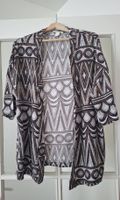 Kimono court à imprimé géométrique/ethnique H&M