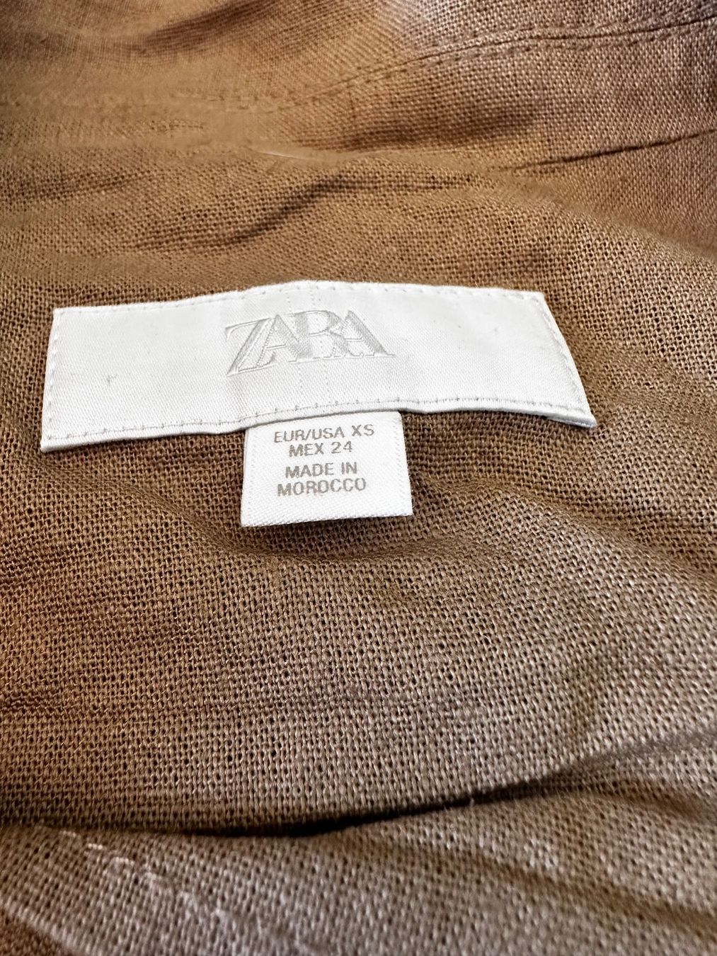 Zara Giacche: ZARA Leinenjacke / kurzer Blazer – Nuovo (secondo la descrizione) da Haldenstein venduto da enie123 3