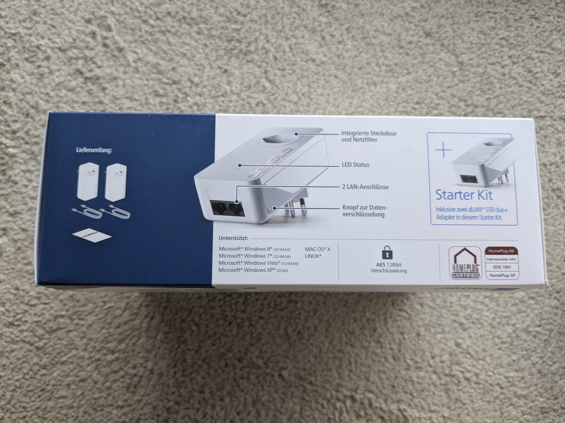 Devolo Lecteurs & Adaptateurs: Devolo dLAN Powerline Adapter Set mit zusätzlichem 10m Kabel – D'occasion à Oberdiessbach par Milo78 5