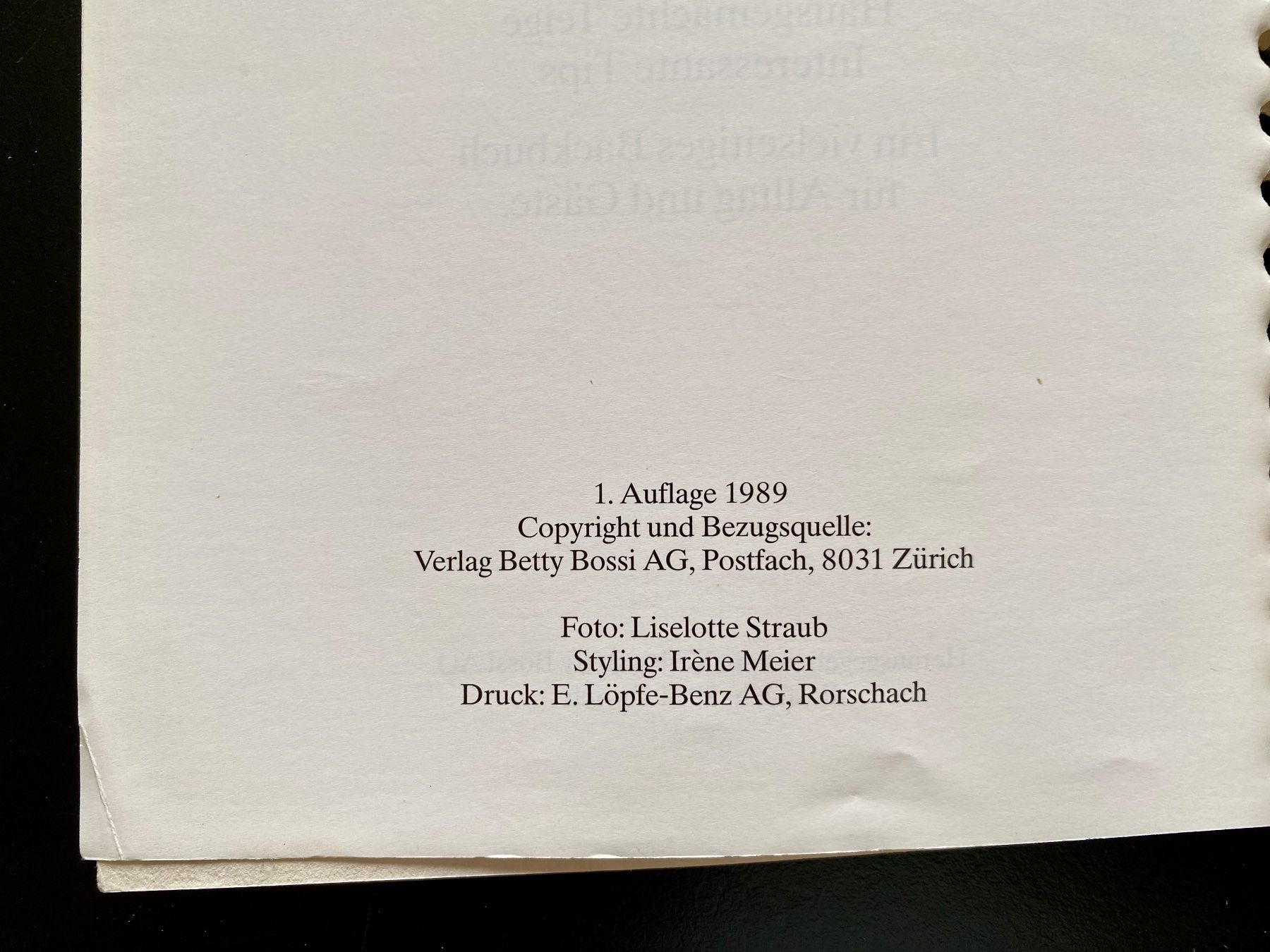 Livres: BACKEN PIKANT / BETTY BOSSI / 1989 – D'occasion à Nussbaumen AG par schuba2000 2