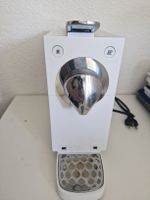 Kaffeemaschine weiss mit Chrom-Elementen guter Zustand