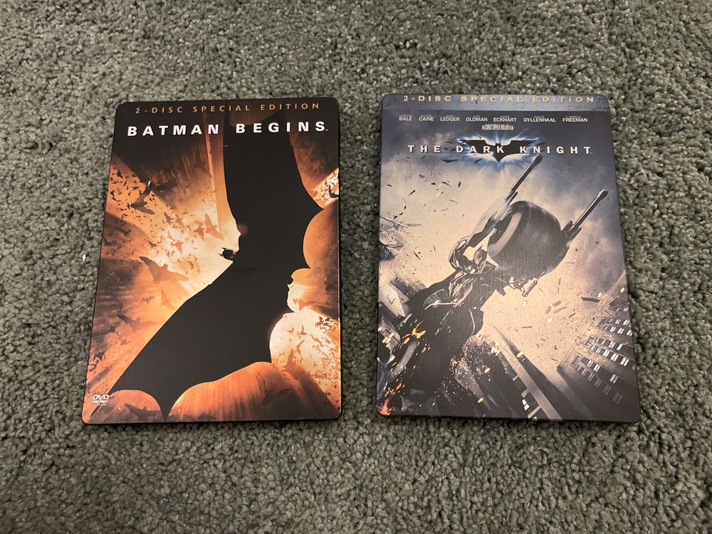 Batman Begins & The Dark Knight Steelbook Special Editions Kaufen auf Ricardo