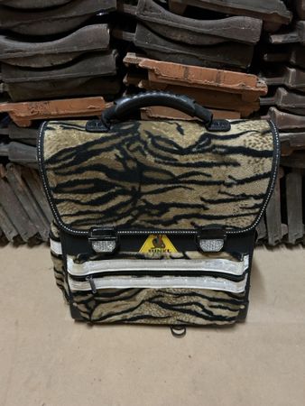 Schulrucksack/ Schultasche Funki Tiermuster guter Zustand