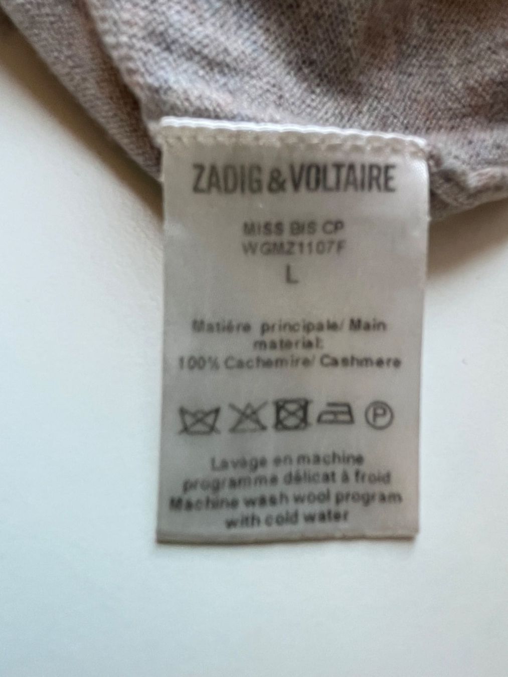Maglioni & Felpe: Pull Zadig & Voltaire "Love" - Taille L - Cachemire Plume – Usato da Lausanne venduto da alcd_1005 6