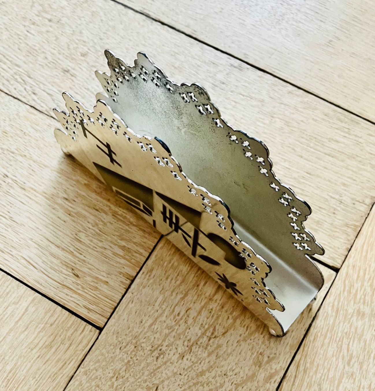 Supporti a parete: Vintage Serviettenhalter - Art Deco – Usato da Schaffhausen venduto da NinaRicardo 1
