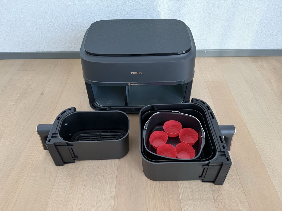 Philips Elettrodomestici da cucina: Philips Airfryer Dual Basket + Backformen + Backpapier – Usato da Dübendorf venduto da fre_bn6f 2