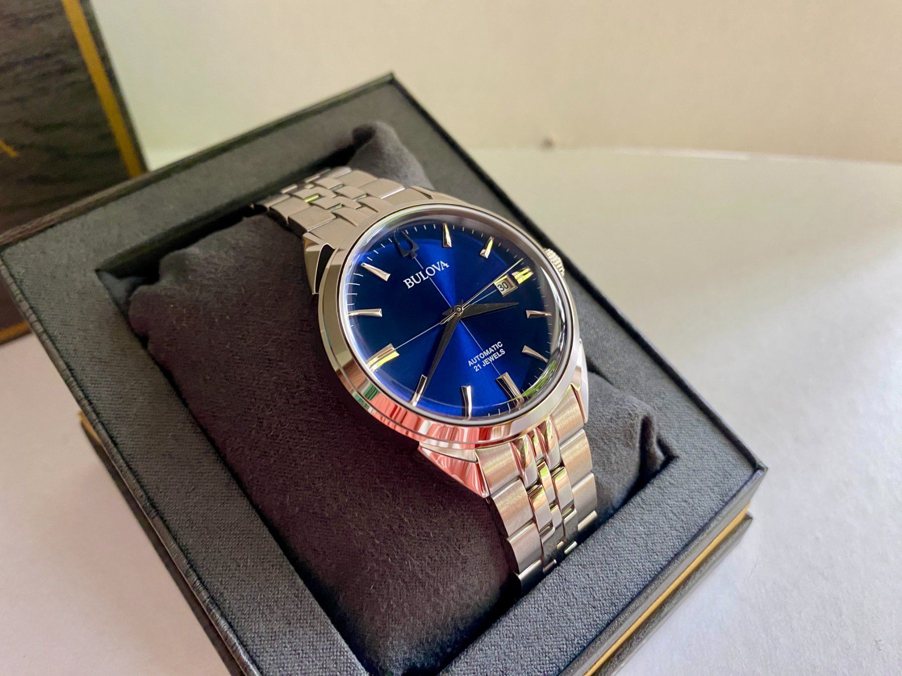 Bulova Uhren: Bulova Sutton Automatic Blue Dial New ! – Neu (gemäss Beschreibung) aus Genthod von Fejmeo