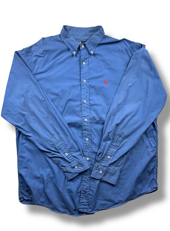 Ralph Lauren Camicie: Chemise Ralph Lauren bleu - Taille L – Usato da Hauterive NE venduto da Leo_o 1