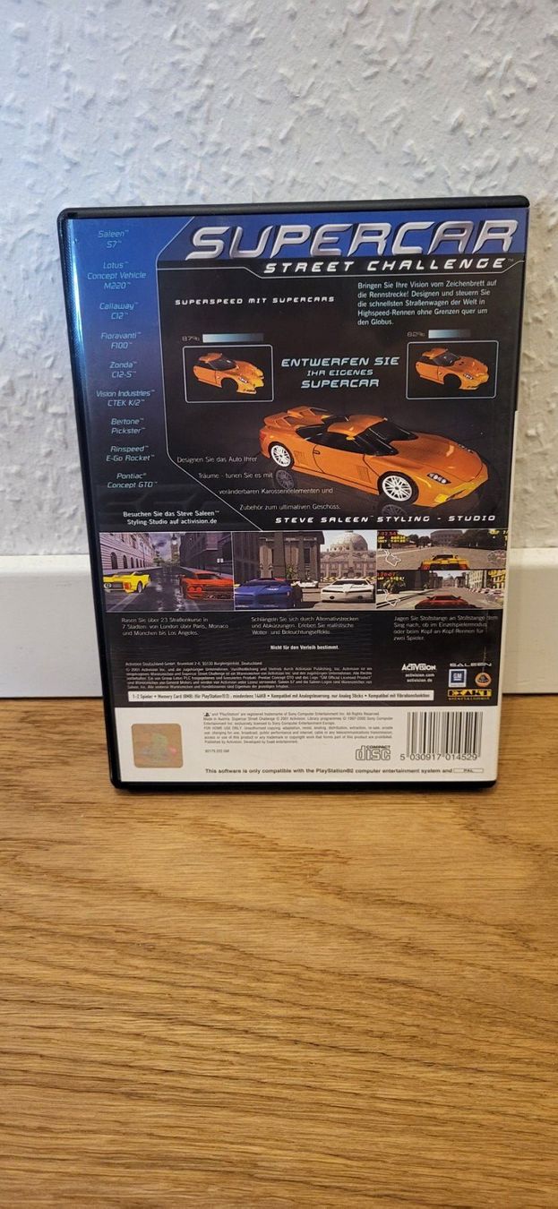 Sony Giochi: PS2 - Supercar Street Challenge – Usato da Münsingen venduto da Heroism2010 1