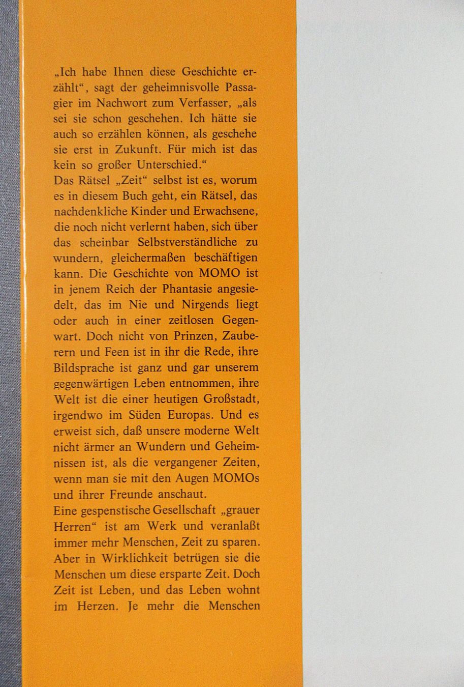Bücher: Momo - Ein Märchen Roman - von Michael Ende – Gebraucht aus Auenstein von Padabimbim 1