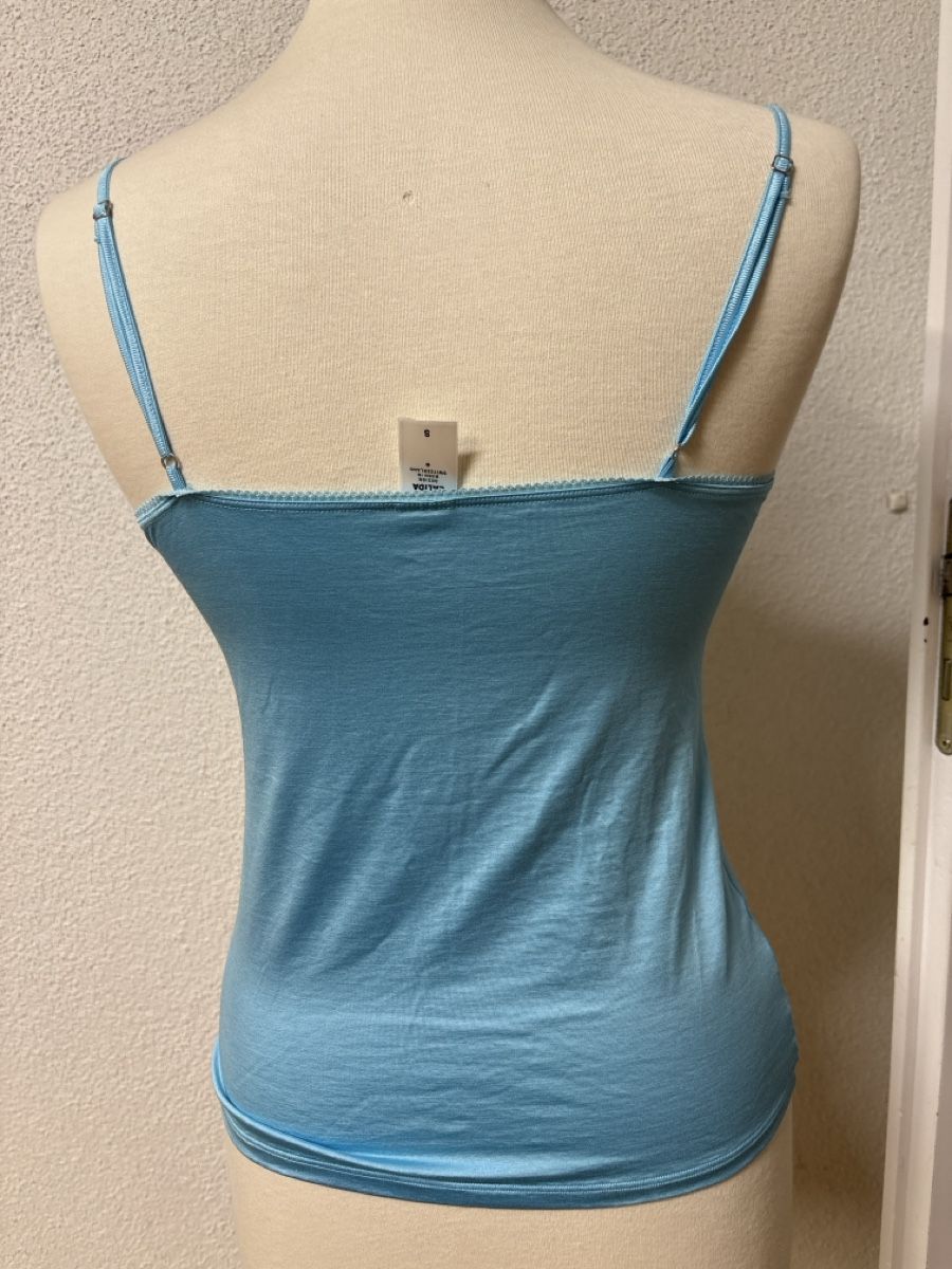 Calida Top: CALIDA Spitzentop Trägershirt Hellblau Gr. – Nuovo (secondo la descrizione) da Maienfeld venduto da 8796 3