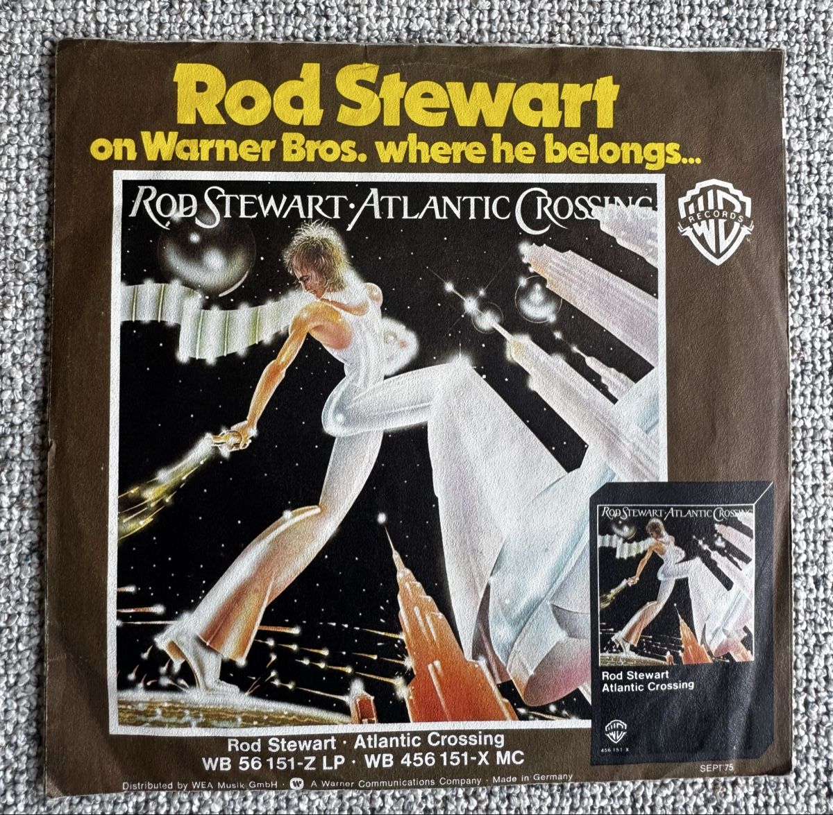 Dischi in vinile: Rod Stewart - Sailing - 7" Single - 70s – Usato da Rorbas venduto da BlackstarRecords 1