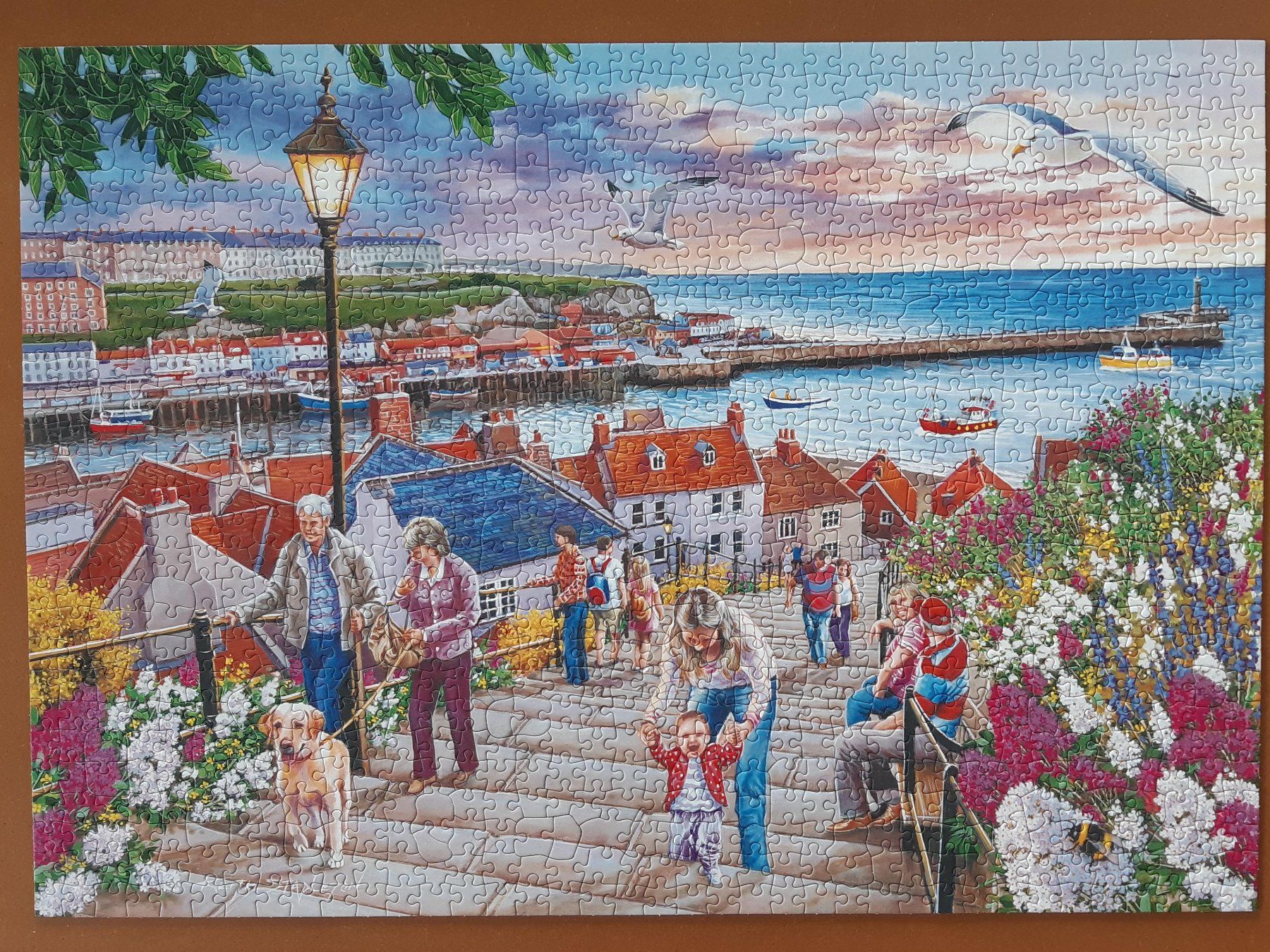 Puzzle: HOP Puzzle 1000 Teile, 199 Steps Whitby – Usato da St. Gallen venduto da hohl1964 1