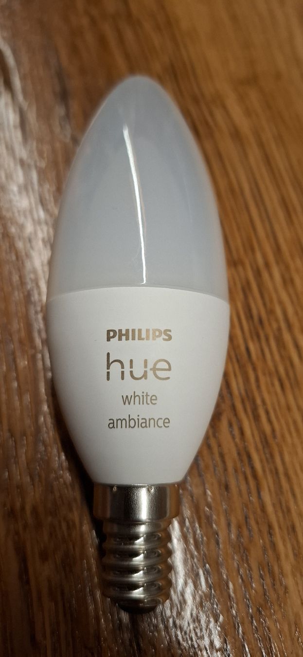 Philips Lampade: Philips Hue White Ambiance Kerze E14 – Usato da Guntershausen venduto da Jtattoo