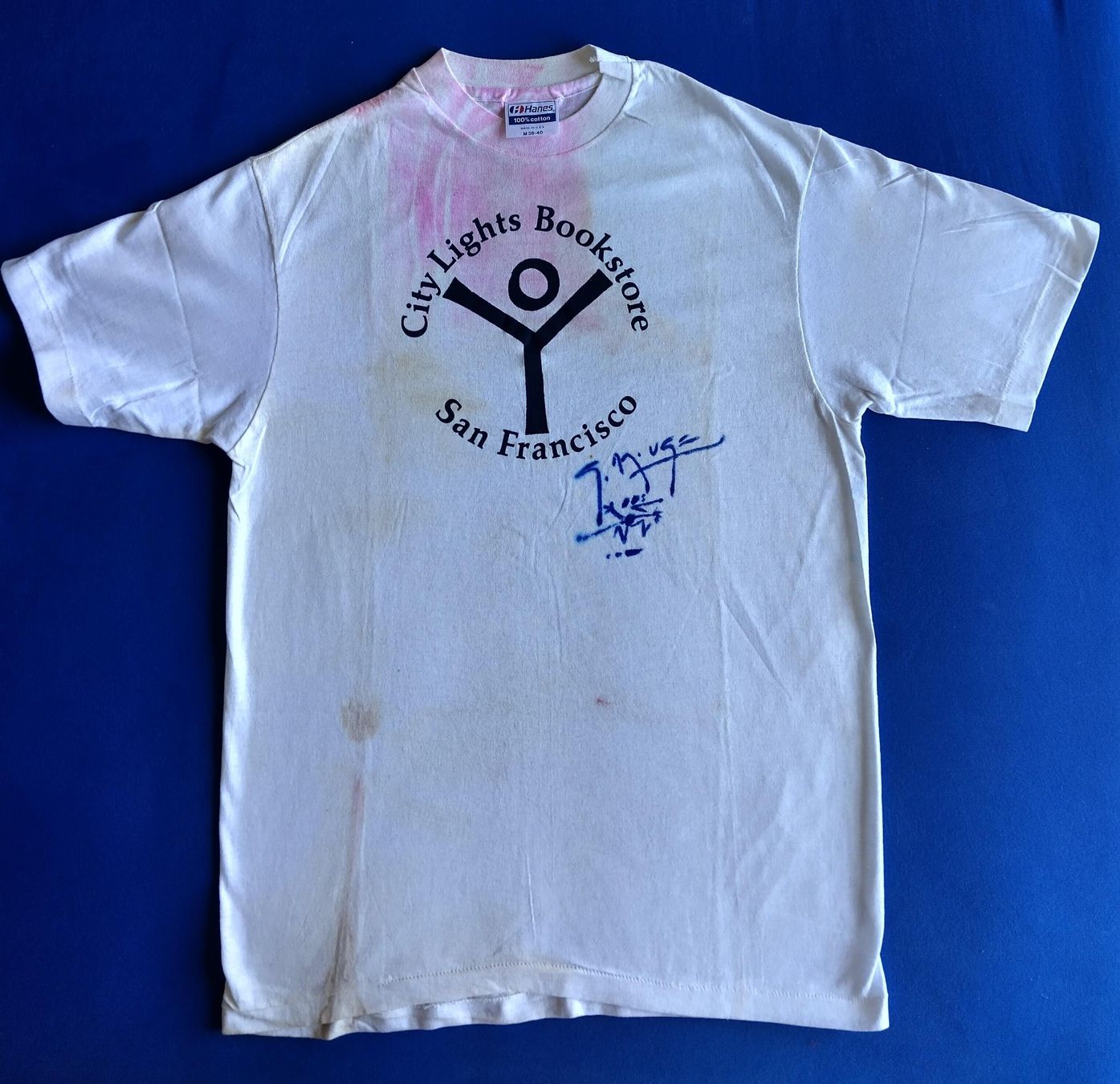 T-shirt: Stanley Mouse signed City Lights T-Shirt – Usato da Bern venduto da Izzyg 1