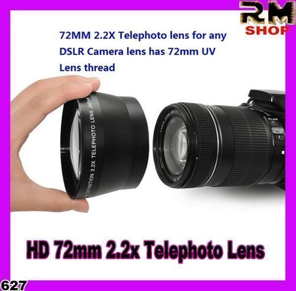 Teleskope: 72mm 2.2x Teleobjektiv – Neu und originalverpackt aus Unterägeri von RmOnline