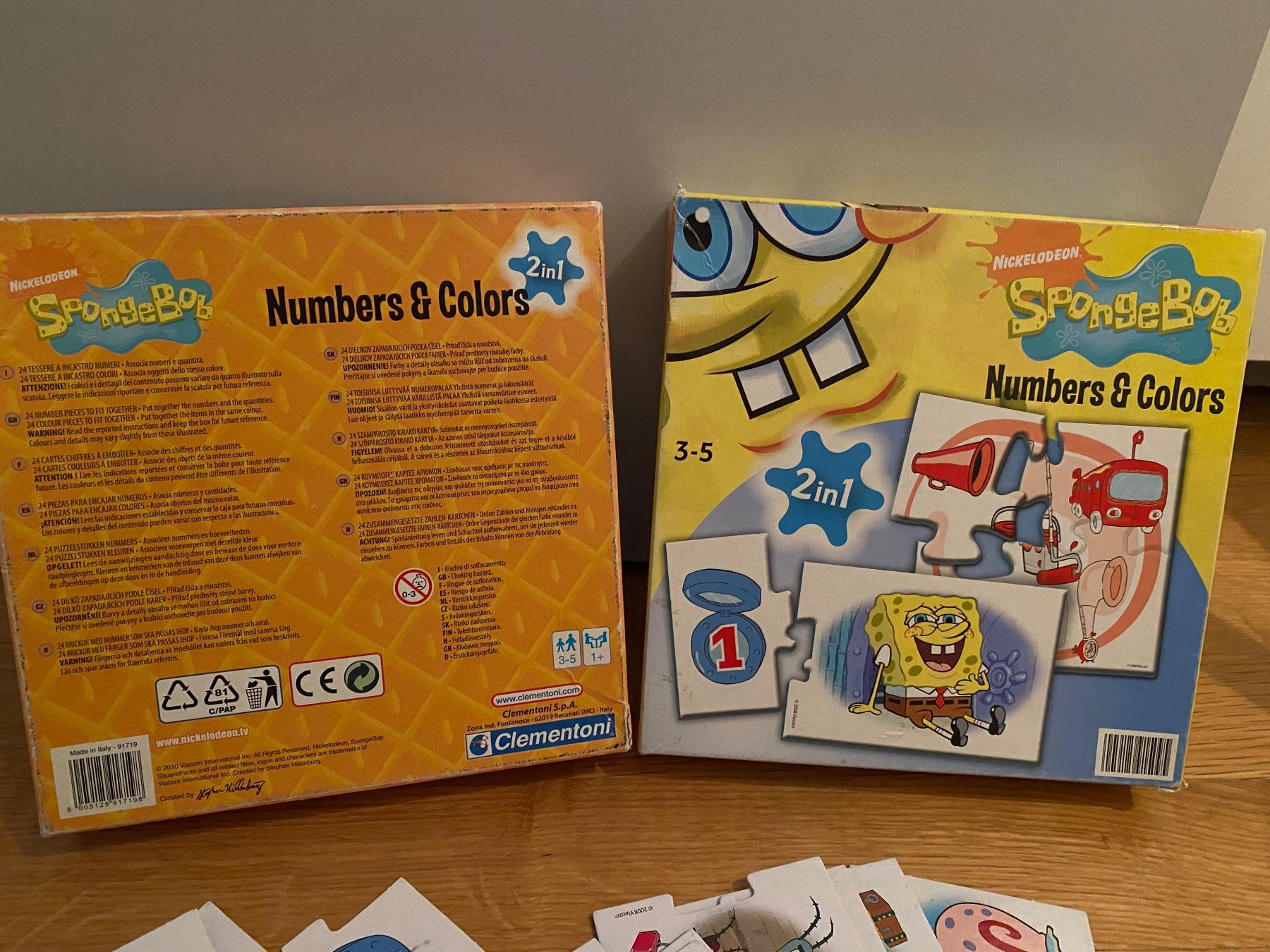 Giochi: Spongebob Spiel 2in1 numbers&colors – Usato da Glattbrugg venduto da riseca 3