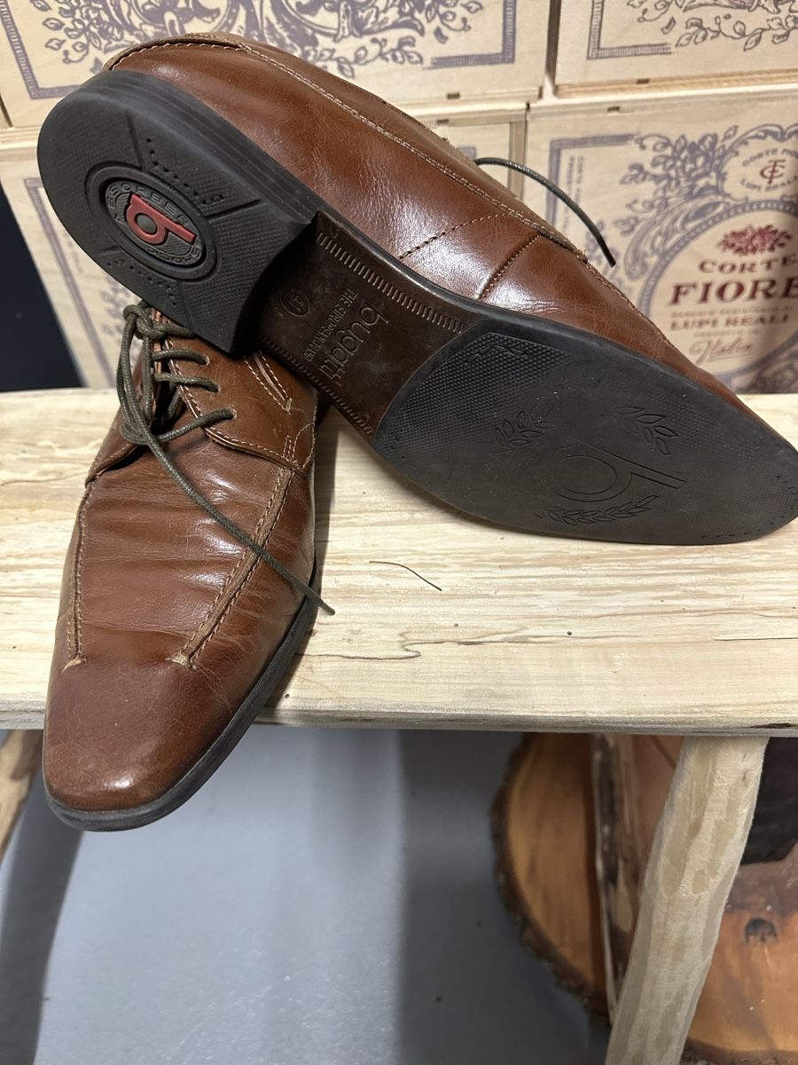 Bugatti Herrenschuhe: Bugatti Herrenschuhe, braunes Leder, Grösse 41 – Gebraucht aus Schneisingen von alexgiudice 2