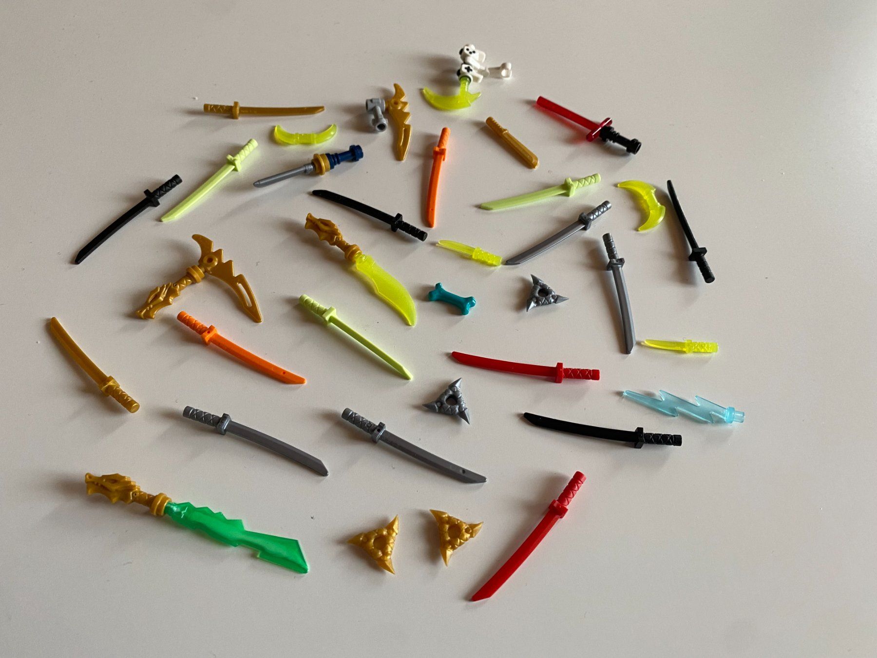 Lego Giocattoli: LEGO - VERSCHIEDENE - NINJA - WAFFEN – Usato da Gelterkinden venduto da ajdt4