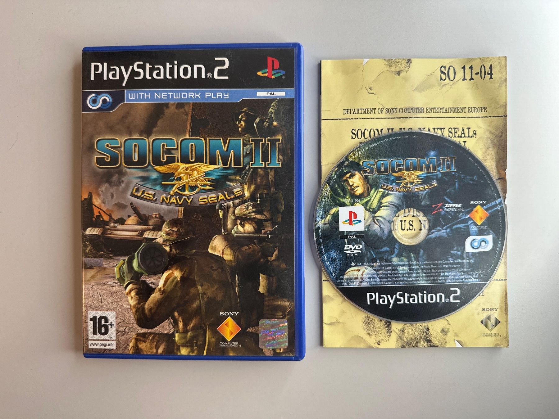 Sony Giochi: Socom 2 us neavy seals - PS2 – Usato da St.gallen venduto da taduz