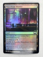 Magic Karte - Waterfront District Foil - Top Zustand!