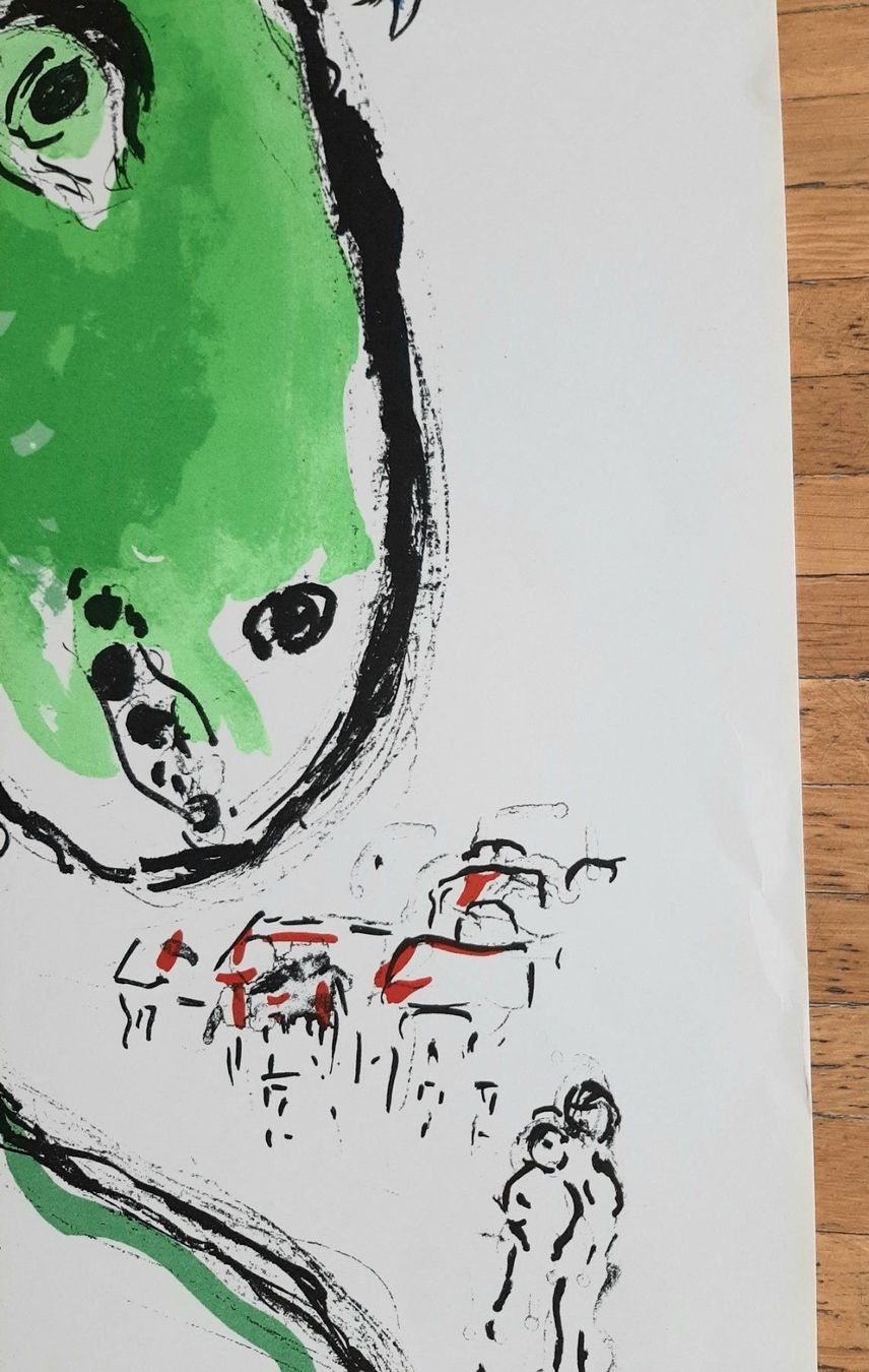 Grafica & Litografie: Rare lithographie d'après Marc  Chagall – Usato da Chêne-Bourg venduto da chsandra34 2