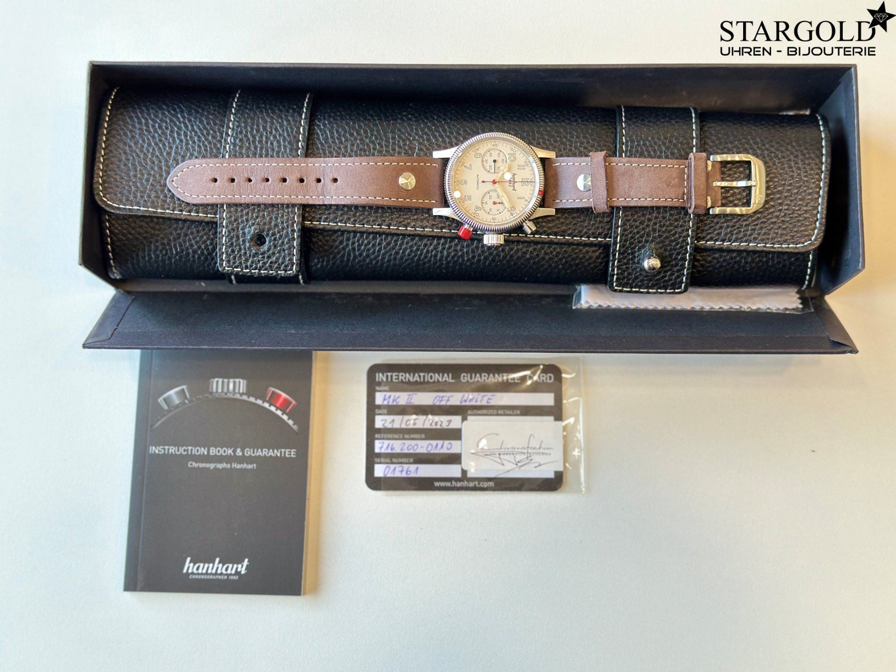 Hanhart Uhren: Hanhart Pioneer MK II - 716.200 – Gebraucht aus Zürich von Stargold-Uhren 1