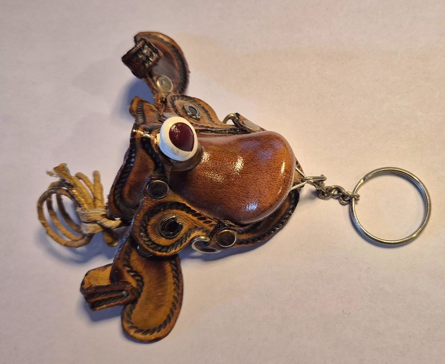 Mini-Sattel Schlüsselanhänger Aus Acryl - Für Pferdefans