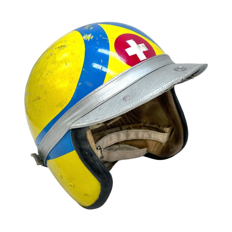 Vintage années 1960 Rawlings FH1 Casque de football Taille 6 7