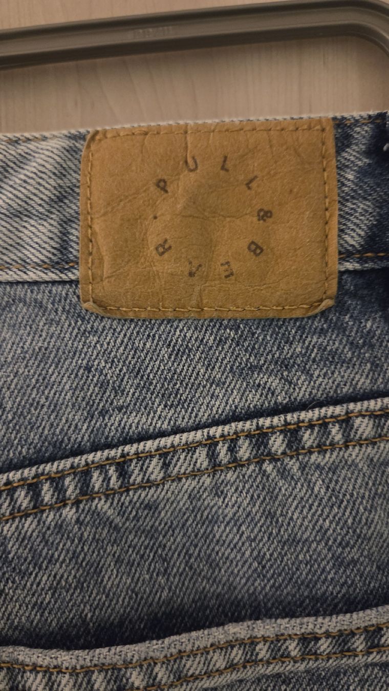 Pull&Bear Jeans: Jean PULL&BEAR Denim Bleu Taille 34 bon état – Nuovo (secondo la descrizione) da Meyrin venduto da Maribel81 3