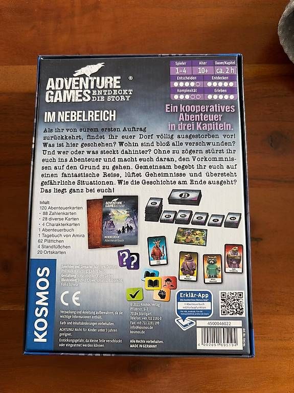 Giochi: Adventure Games - im Nebelreich – Usato da Winterthur venduto da o96b 1
