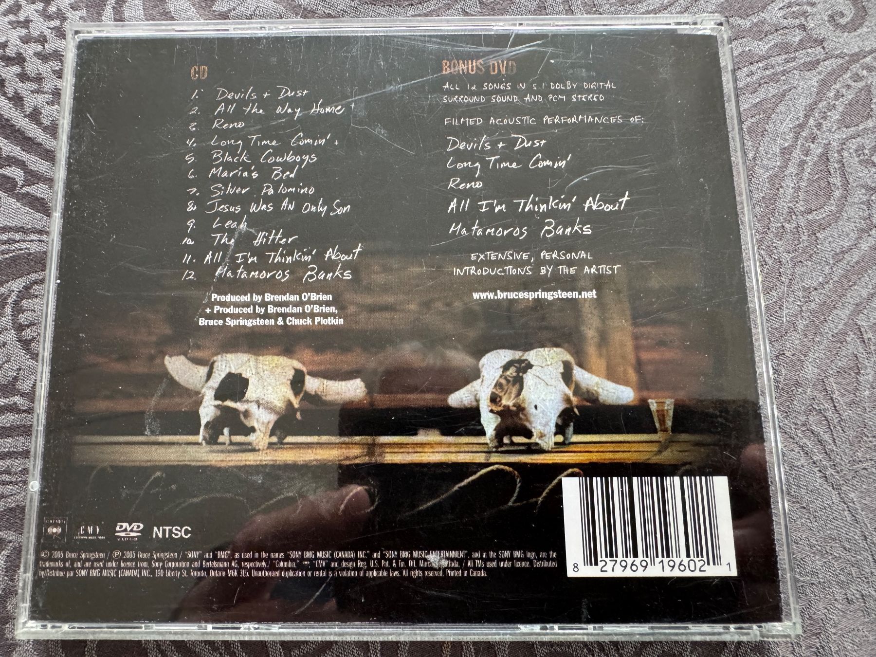 CD: Bruce Springsteen - Devils & Dust (CD & DVD) – Usato da Duggingen venduto da Kisha010 3