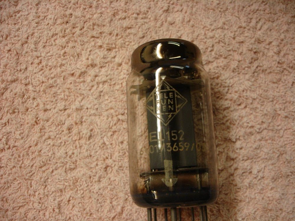 Quad De Tubes Telefunken EL152 Plaques Grises OO Getter - Neufs Non Utilisés