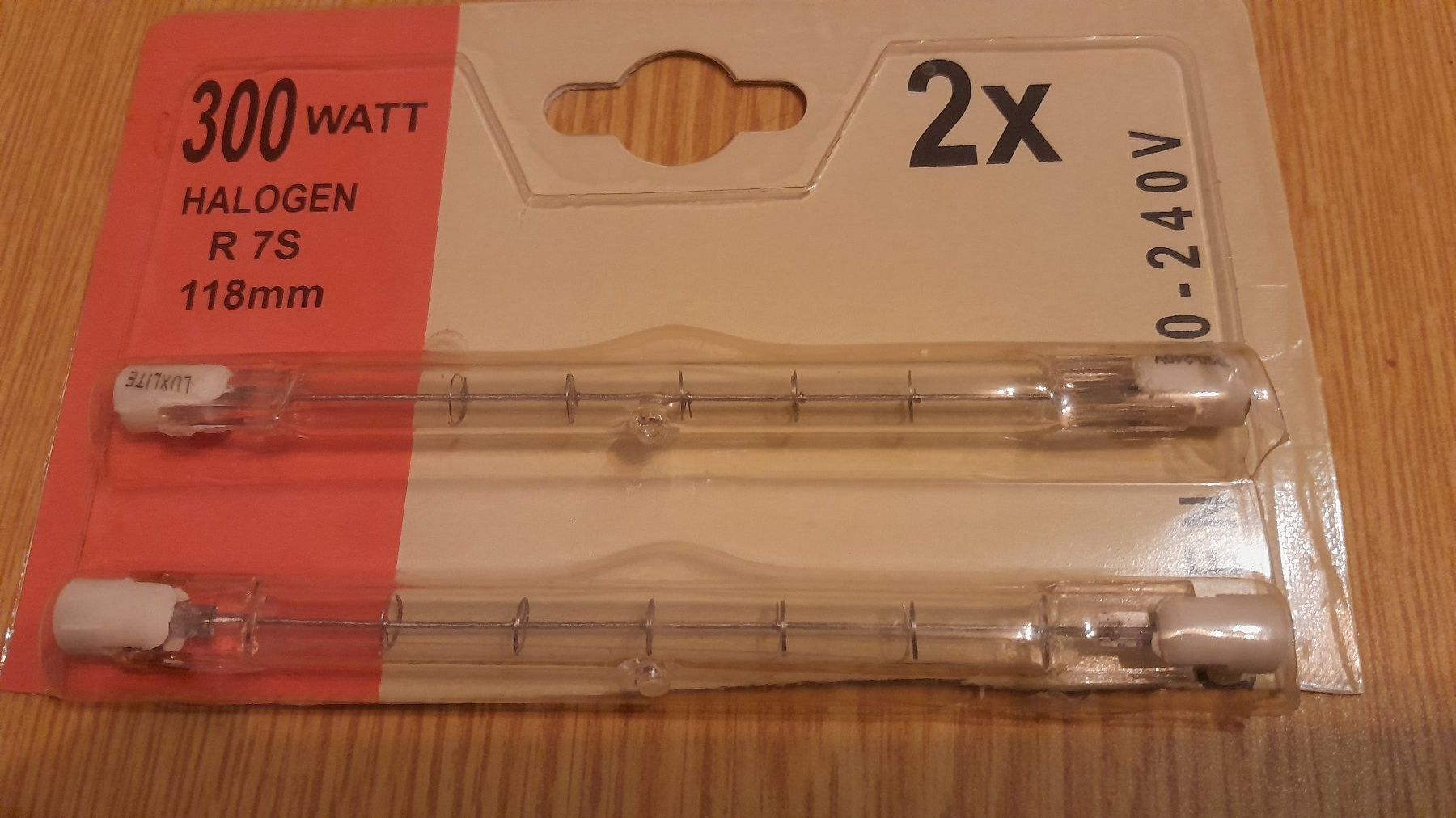 Lampade: Halogen Lampe 300 Watt R7S 118 mm – Nuovo (secondo la descrizione) da Untersiggenthal venduto da homrig