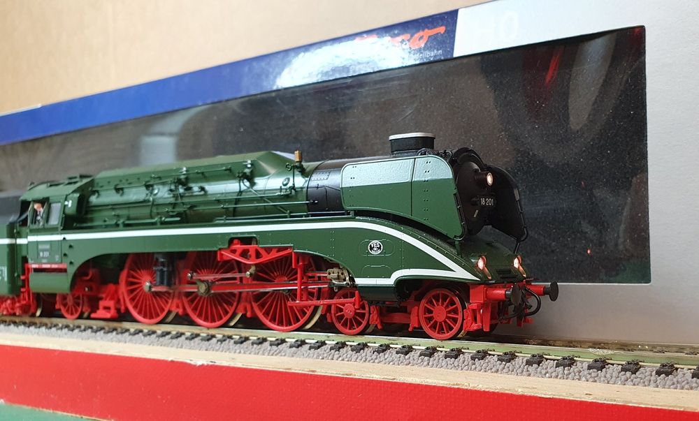 Dampflokomotive BR 18.201 mit Sound von Roco (Neu (gemäss Beschreibung ...