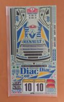 Tamiya RC Decal 58138 Renault Clio 1994