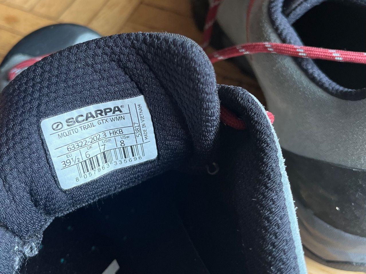 Scarpa Scarpe da donna: Scarpa Mojito Trekkingschuhe Grau Gr. 39,5 – Nuovo (secondo la descrizione) da Binningen venduto da menabee 4
