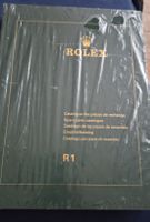 ROLEX Ersatzteilkatalog R1 – original, neu & ovp