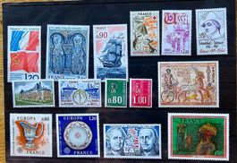 FRANCE timbres neufs ** ~1976