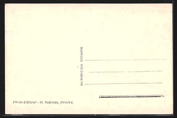 Cartoline postali: Genève, Monument Brunswick et la Rade – Usato da Berlin venduto da bartko-reher 1