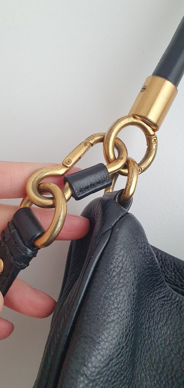 Marc Jacobs Borse da donna: Marc Jacobs Henkel/Umhängetasche Softleder Schwarz   – Usato da Niederteufen venduto da Mira_72 4
