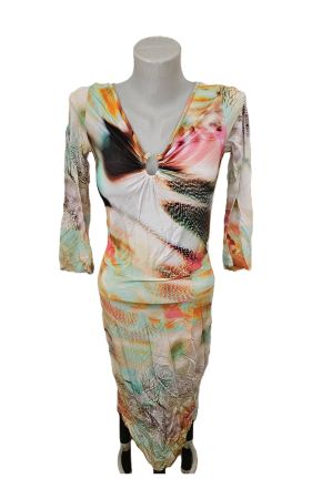 Farbiges Kleid von Piu Piu in Grösse 3 / 36