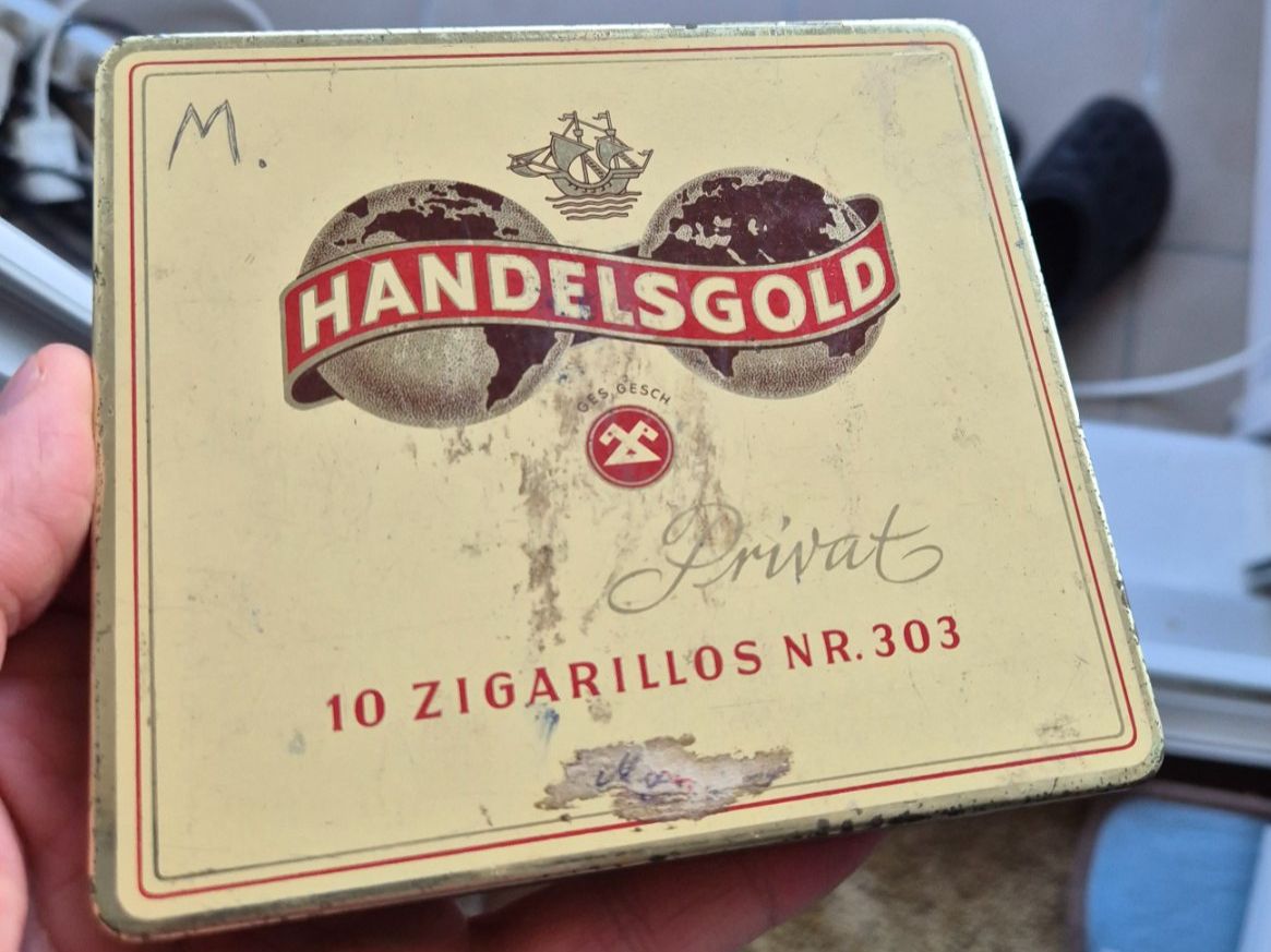 Altri Prodotti per fumatori: Vintage-Zigarillodose von Handelsgold – Usato da Bronschhofen venduto da mar_mjc9 4