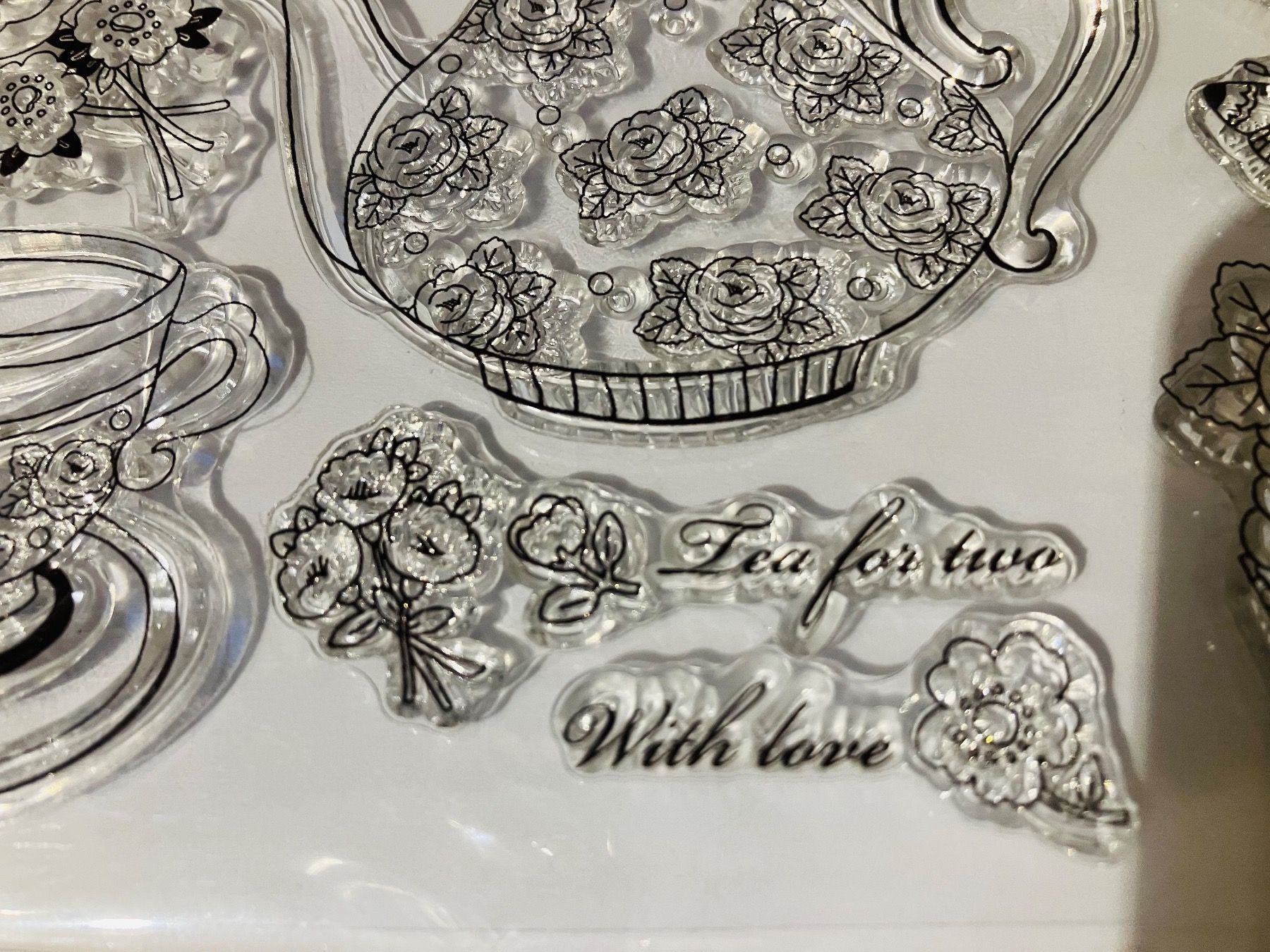 Timbri: Neues Set Motivstempel Afternoon Tea – Nuovo e nell'imballaggio originale da Effretikon venduto da wenuss 3