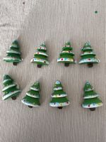 8  Weihnachtsdeko Tannenbaum Anhänger Christbaumschmuck