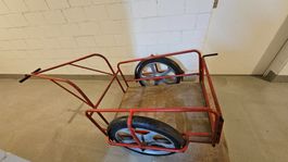 Velo- und Moffa Anhänger alt und robust mit Kugelkupplung