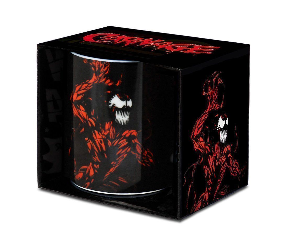 Tazze: Kaffeetasse - Carnage - Marvel - NEU – Nuovo e nell'imballaggio originale da Biberstein venduto da Lou13lou 2