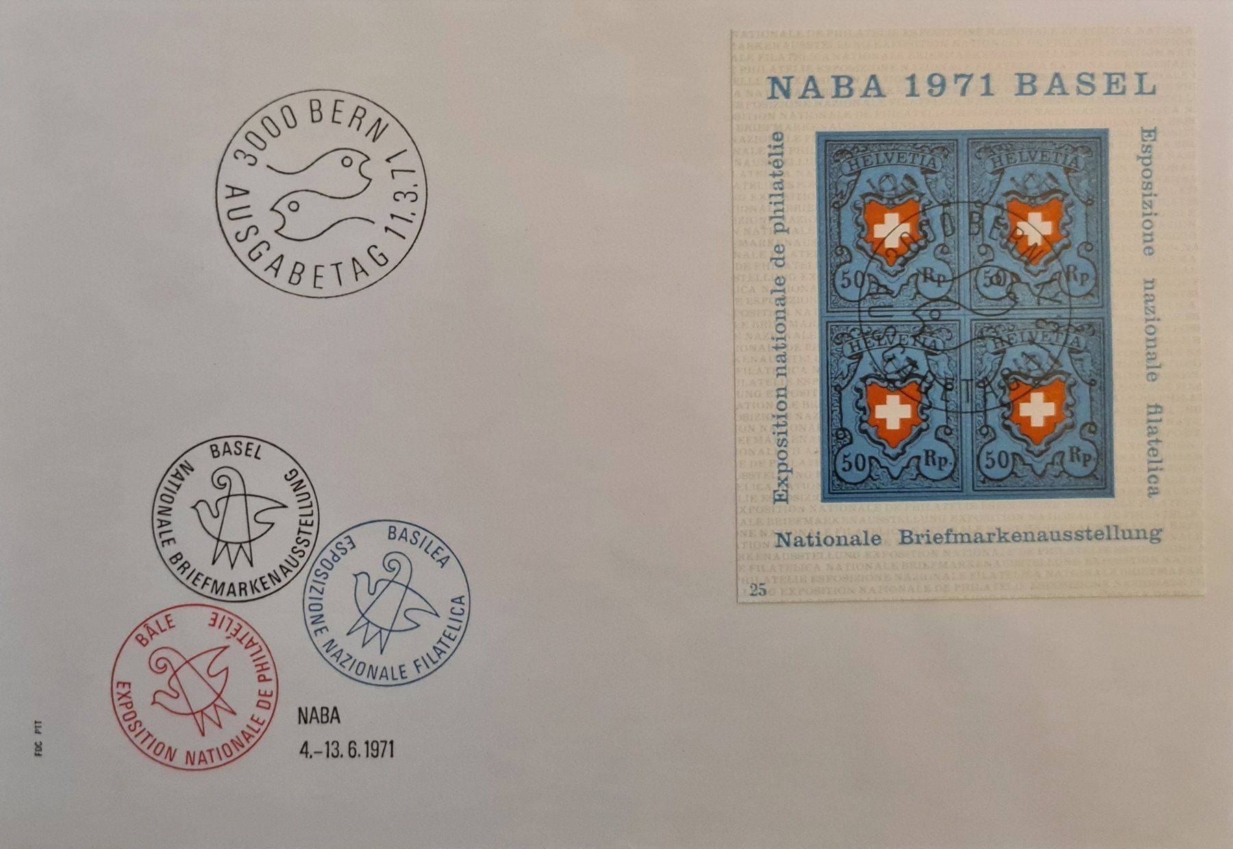 Tutti i francobolli: NABA Basel – Nuovo e nell'imballaggio originale da Lyss venduto da rochen54